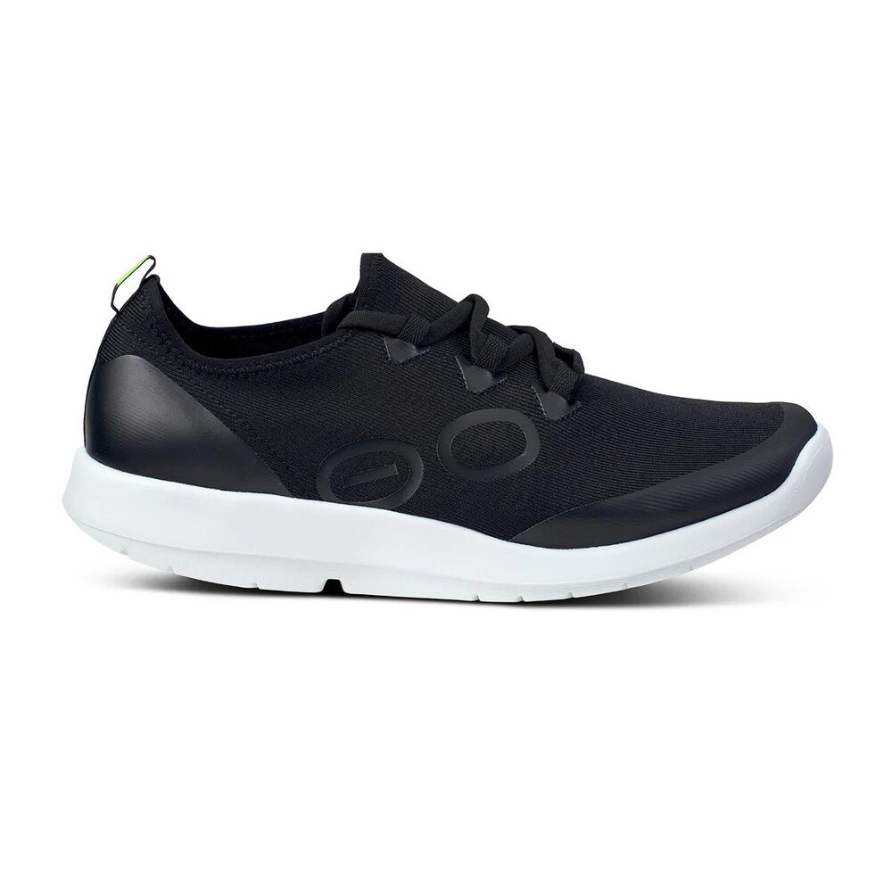 OOFOS Men's OOMG Sport LS Low Shoe Size 9 In White Black